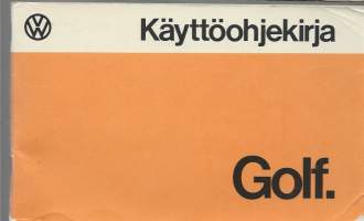 WV Golf 1974 Käyttöohjekirja