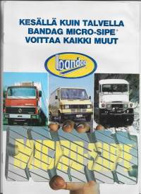 Bandag - - kulutuspinnat  tuote-esite 1985