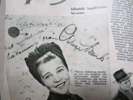 Suomi-Filmin Uutisaitta 1943 nr 11-12 - Suomi-Filmin 25-vuotis juhlanumero, sis. mm. seur. Artikkelit / kuvat; Välähdyksiä elokuvan historiasta - Friese Greene,