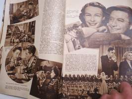 Suomi Filmin Uutisaitta 1944 nr 3  (Suomi-Filmi) Kansikuva Ruth Buchardt, Välähdyksiä elokuvan historiasta - Fritz Lang, Haastattelusarjassa Eine Laine,