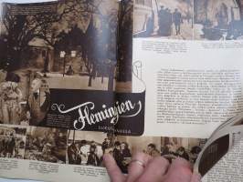 Suomi Filmin Uutisaitta 1944 nr 3  (Suomi-Filmi) Kansikuva Ruth Buchardt, Välähdyksiä elokuvan historiasta - Fritz Lang, Haastattelusarjassa Eine Laine,