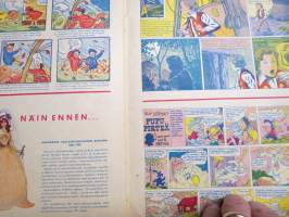 Lasten Maailma 1955 nr 10, tehtäviä, tarinoita, sarjakuvia, päätoimittaja Markus Rautio
