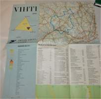 Vihti opaskartta 1990  1:25 000