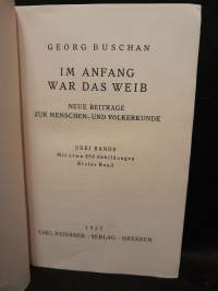 Im Anfang War Das Weib