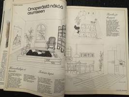 Avotakka 1981 nr 2 - Vuoden talo, Sisusta viherkasvein, kodin juhlapöydät, Suuri matkanumero, ym.