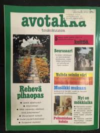 Avotakka 1981 nr 4 - Lasten iloiset huoneet, Torppapörssissä 130 kesäpaikkaa, ym.