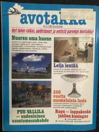 Avotakka 1981 nr 6-7 - Ullakosta asuintilaa, paljon kesäasiaa, Suuri takkanumero, ym.