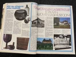 Avotakka 1981 nr 8 - Kyllikki &amp; Johannes Virolaisen piilopirtti Päijänteellä, Teini-ikäisten omat huoneet, Kestävätkö sohvanpäälliset pesun?, ym.