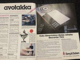 Avotakka 1981 nr 10 - Uusien ideoiden harjakattotalo, Antiikkipörssissä laatutavaraa, Sama olohuone, kolme sisustusta, ym.