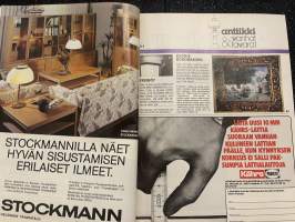 Avotakka 1981 nr 10 - Uusien ideoiden harjakattotalo, Antiikkipörssissä laatutavaraa, Sama olohuone, kolme sisustusta, ym.
