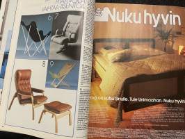 Avotakka 1981 nr 10 - Uusien ideoiden harjakattotalo, Antiikkipörssissä laatutavaraa, Sama olohuone, kolme sisustusta, ym.