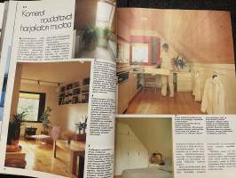 Avotakka 1981 nr 10 - Uusien ideoiden harjakattotalo, Antiikkipörssissä laatutavaraa, Sama olohuone, kolme sisustusta, ym.