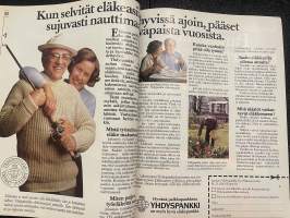 Avotakka 1981 nr 11 - 25 hyvää sohvapöytää, Kokeilimme 10 uutta silitysrautaa, Kaunis suomalaiskoti Tukholmassa, ym.