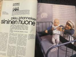 Avotakka 1976 nr 4 - Näin asuu Tapanin ja Tuulikin esikoinen, 70 torppaa osta tai vuokraa, Halvat pikku tuolit, Pölyt pois äänilevyiltä, ym.