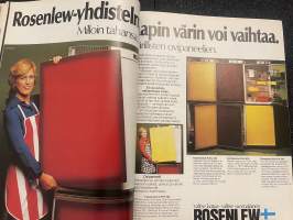 Avotakka 1976 nr 4 - Näin asuu Tapanin ja Tuulikin esikoinen, 70 torppaa osta tai vuokraa, Halvat pikku tuolit, Pölyt pois äänilevyiltä, ym.