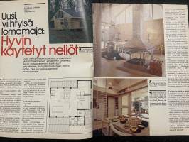 Avotakka 1976 nr 7 - Pirkon &amp; Åken oma Myrskyluoto, Avotakka asuntomessuilla, Näin väri muuttaa sisustuksen, ym.