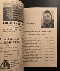 Salpausselän hiihdot Lahdessa 8.-9.3.1952 - Lahden Hiihtoseuran 30-vuotisjuhlajulkaisu
