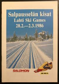 Salpausselän kisat - Lahti Ski Games 28.2 - 2.3.1986 - Käsikirja
