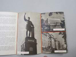 Leningrad - Intourist -matkailuesite, ruotsinkielinen / travel brochure