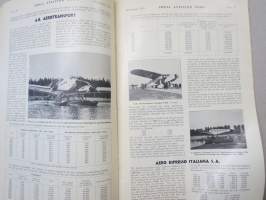 Shell Aviation News 1934, September (Number 39), lentoyhtiöesittelyssä mm. Aero Oy