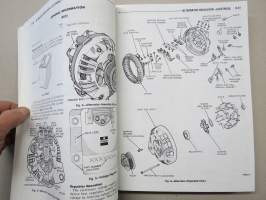 Chrysler Rear Wheel Drive Passenger Cars Chrysler / Dodge / Plymouth 1985 Fifth Avenue, Diplomat, Gran Fury, Newport - Service Manual,  -Korjaamokäsikirja