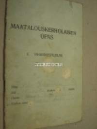 Maatalouskerholaisen opas