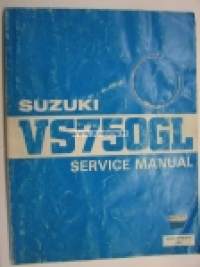 Suzuki VS750GL service manual -huolto-ohjekirja