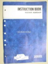 Volvo Penta KAD44P, KAMD44P Instruction book -käyttöohjekirja