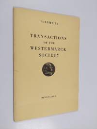 Transactions of the Westermarck Society