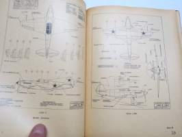 Hobby Boken 1949 - Modellflyg - Modelljärnvägar - Modellbåtar - Modellracer / Artiklar, arbetsbeskrivningar, ritningar, fotos
