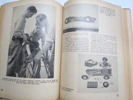 Hobby Boken 1949 - Modellflyg - Modelljärnvägar - Modellbåtar - Modellracer / Artiklar, arbetsbeskrivningar, ritningar, fotos