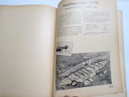 Hobby Boken 1949 - Modellflyg - Modelljärnvägar - Modellbåtar - Modellracer / Artiklar, arbetsbeskrivningar, ritningar, fotos
