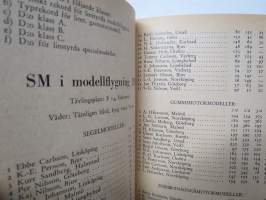 Hobby Boken 1953 - Modellflyg - Modelljärnvägar - Modellbåtar - Modellracer / Ritningar, byggnadsbekrivningar, reportage, regler