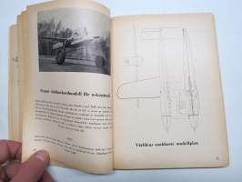 Hobby Boken 1952 - Modellflyg - Modelljärnvägar - Modellbåtar, Historiska modeller - Modellracerbilar / Ritningar, byggnadsbekrivningar, reportage, regler