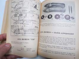 Hobby Boken 1952 - Modellflyg - Modelljärnvägar - Modellbåtar, Historiska modeller - Modellracerbilar / Ritningar, byggnadsbekrivningar, reportage, regler