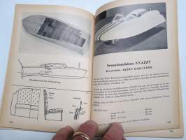 Hobby Boken 1952 - Modellflyg - Modelljärnvägar - Modellbåtar, Historiska modeller - Modellracerbilar / Ritningar, byggnadsbekrivningar, reportage, regler