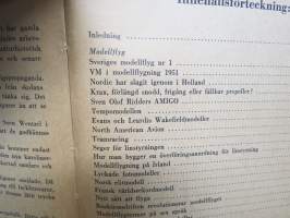 Hobby Boken 1952 - Modellflyg - Modelljärnvägar - Modellbåtar, Historiska modeller - Modellracerbilar / Ritningar, byggnadsbekrivningar, reportage, regler