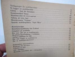 Hobby Boken 1952 - Modellflyg - Modelljärnvägar - Modellbåtar, Historiska modeller - Modellracerbilar / Ritningar, byggnadsbekrivningar, reportage, regler