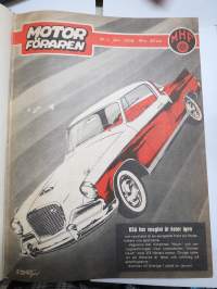 Motorföraren 1956 årgång -sidottu vuosikerta