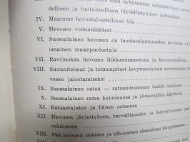 Hevosista - Valikoima kertoelmia ja tutkielmia tekijän hevosaiheita koskettelevasta kirjallisesta tuotannosta, silmälläpitäen erikoisesti suomalaista hevosta
