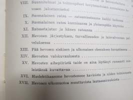 Hevosista - Valikoima kertoelmia ja tutkielmia tekijän hevosaiheita koskettelevasta kirjallisesta tuotannosta, silmälläpitäen erikoisesti suomalaista hevosta