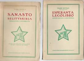 Esperanta legolibro : (esperanton lukukirja) + sanastoKirjaSetälä, Vilho , 1892-1985Otava 1917.