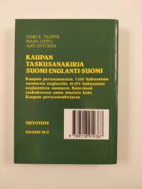 Kaupan taskusanakirja Suomi-englanti-suomi