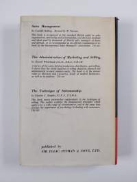 A manual of sales management