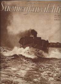 Suomen Kuvalehti  1931 nr 40 / Saaristolaiva, vanhat lasit, uudenaikaiset ampuma-aseet, vedenpuhdistus, tulevaa Tamperetta