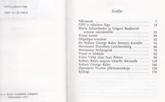 GPU:n salainen liiga, 1976. Karjalan Kannas oli 1. maailmansodan jälkeen salaisten agenttien temmellyskenttänä.