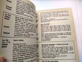 Yleisurheilun kilpailukalenteri 1989