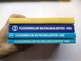 Yleisurheilun kilpailukalenteri 1990