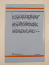 Community involvement in health development : challenging health services : report of a WHO Study Group