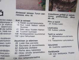 Avotakka 1978 nr 6, Grilliekstra, Ruohonleikkuritesti, Pihakalusteet, Wilho &amp; Leena Ilmari kesäkoti Piikkiö, Vuoden nainen Riitta Auvinen, Etsitkö antiikkia?, ym.